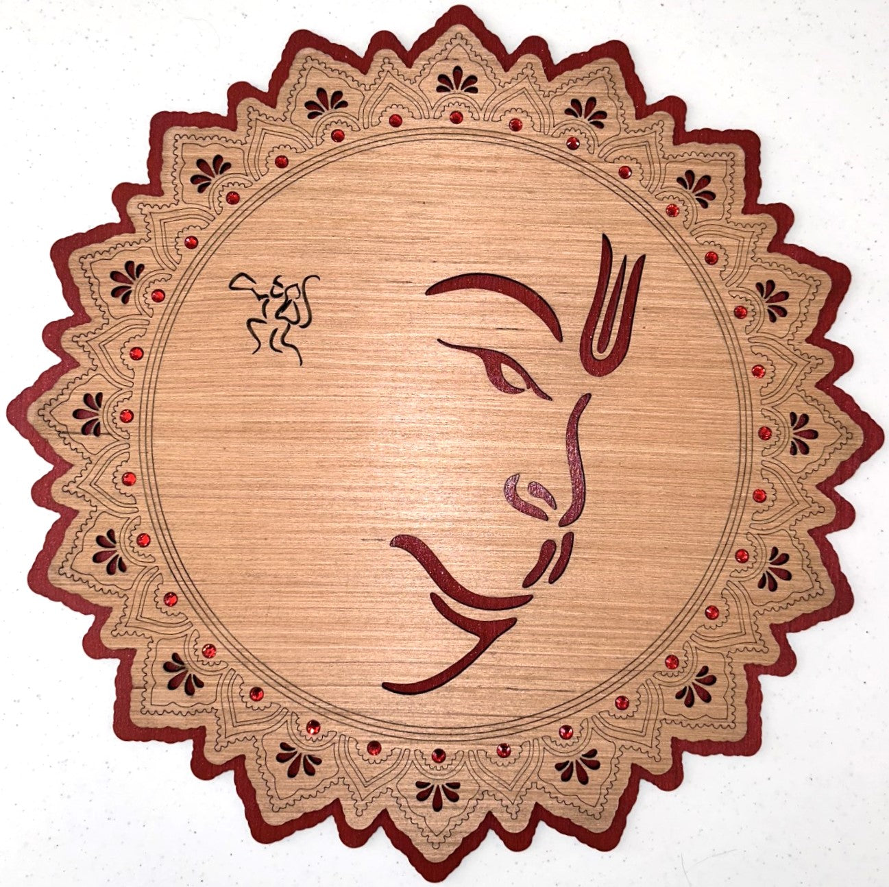 Hindu God Mandala - Hanuman - 18 inches