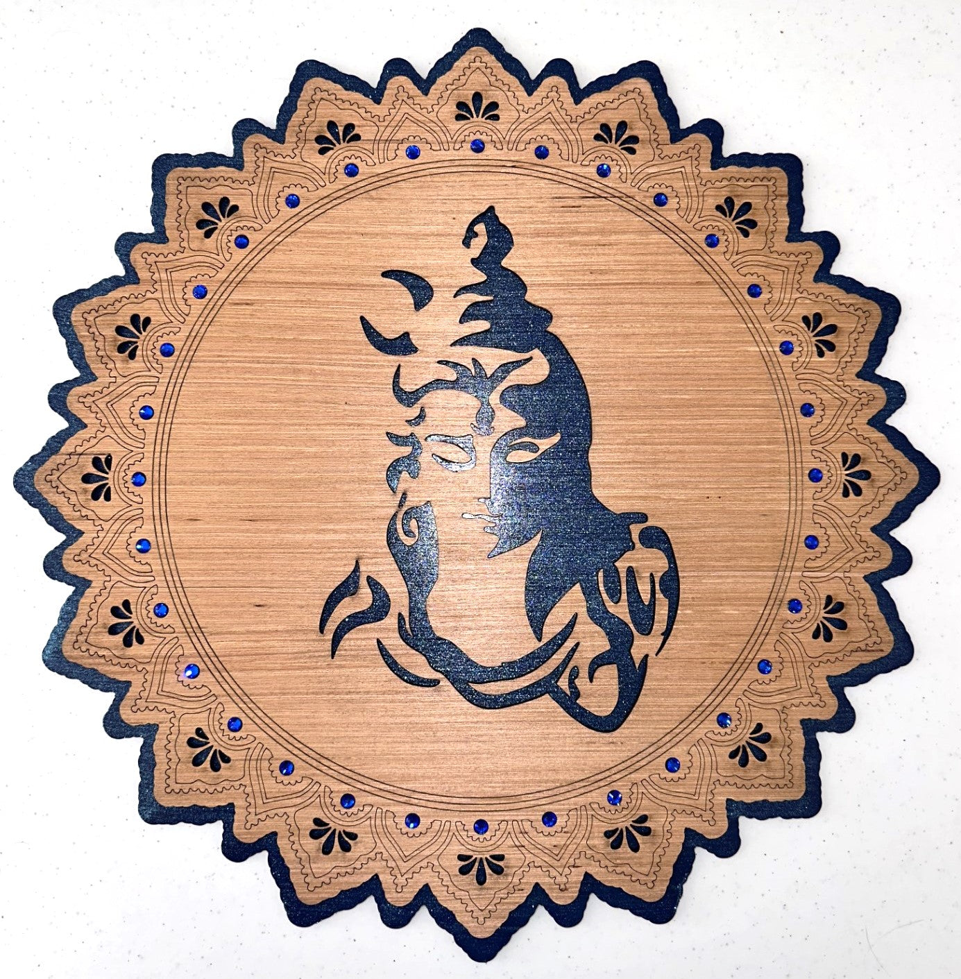 Hindu God Mandala - Shiva - 18 inches