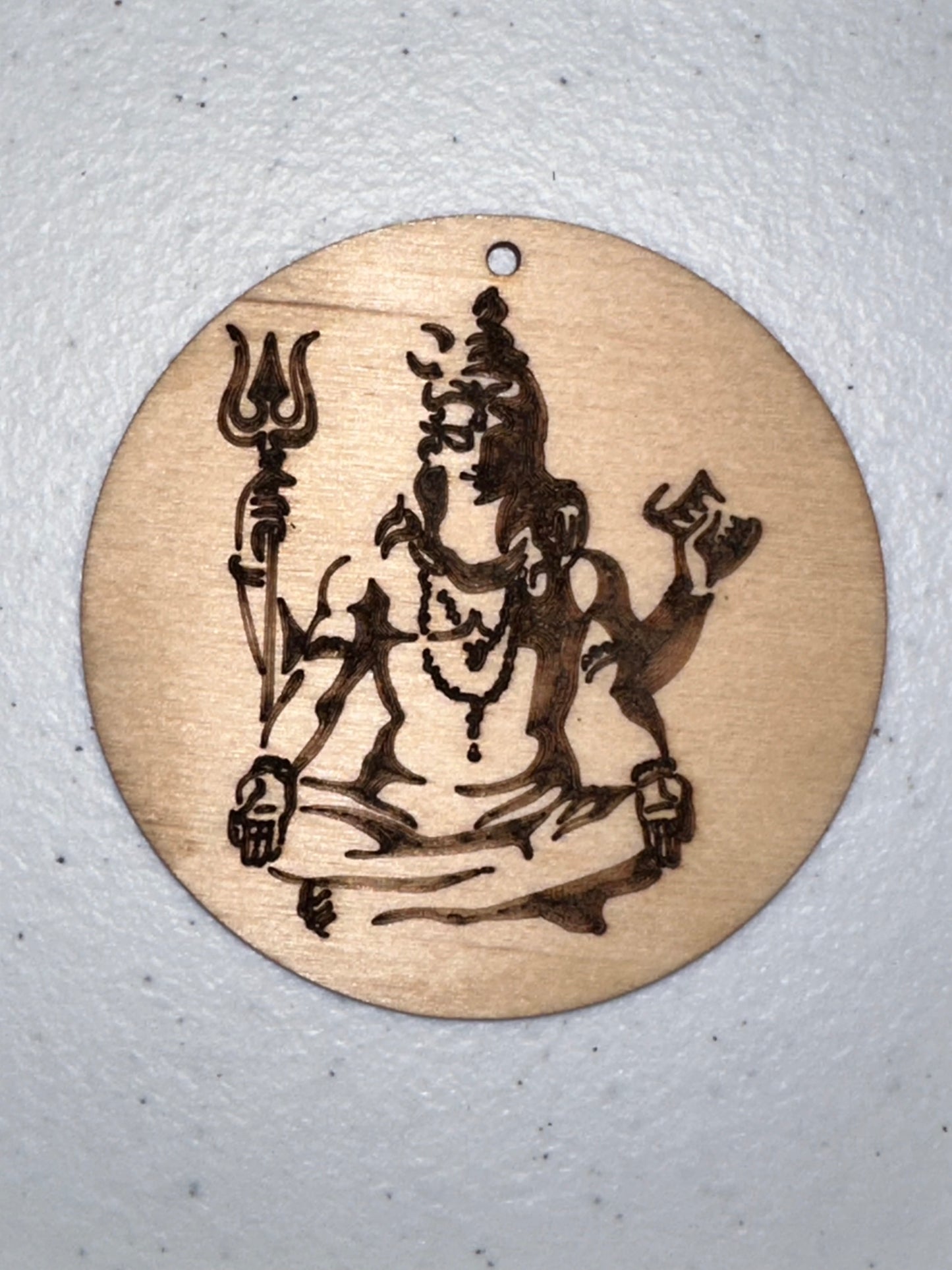 Medallion - Shiva with Trishula