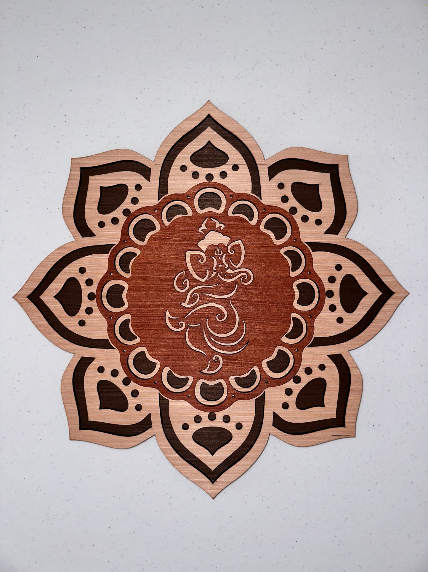 Ganesha - 14" Dark Walnut, Spice